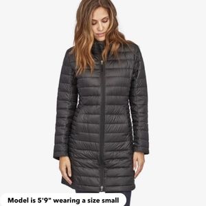 Womens Patagonia Fiona Parka Jacket Size S EUC